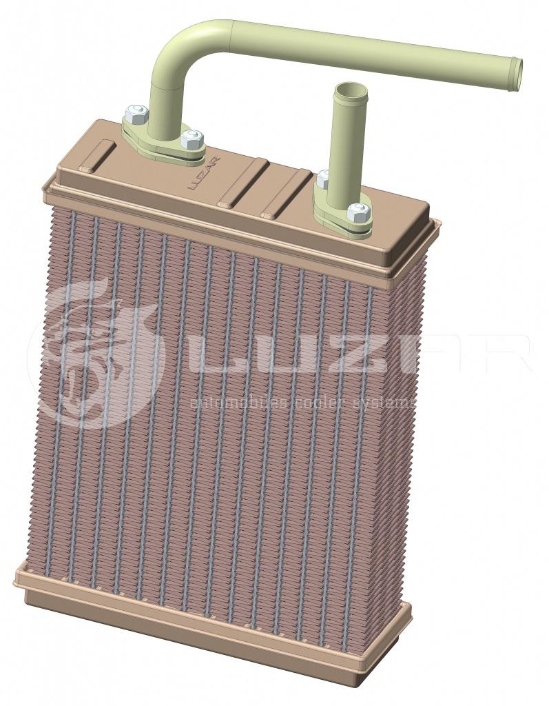 Радиатор печки (отопителя) ГАЗ-3302 медный 3302-8101060 16мм, цена в Екатеринбурге от компании