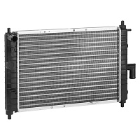 Радиатор охлаждения для автомобилей Daewoo Matiz (01-) 0.8i/1.0i MT (сборный)