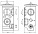Клапан расширительный кондиционера (ТРВ) для автомобилей Kia Rio (05-) LTRV 0803 97604-1G300